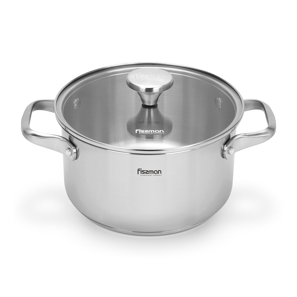 Кастрюля из нержавеющей стали 3,1 л / 20 см Master chef
Кастрюля из нержавеющей стали 3,1 л / 20 см Master chef