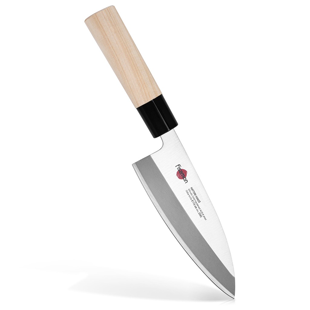 Кухонный нож деба 15 см для разделки рыбы Kensei Hanzo
Кухонный нож деба 15 см для разделки рыбы Kensei Hanzo