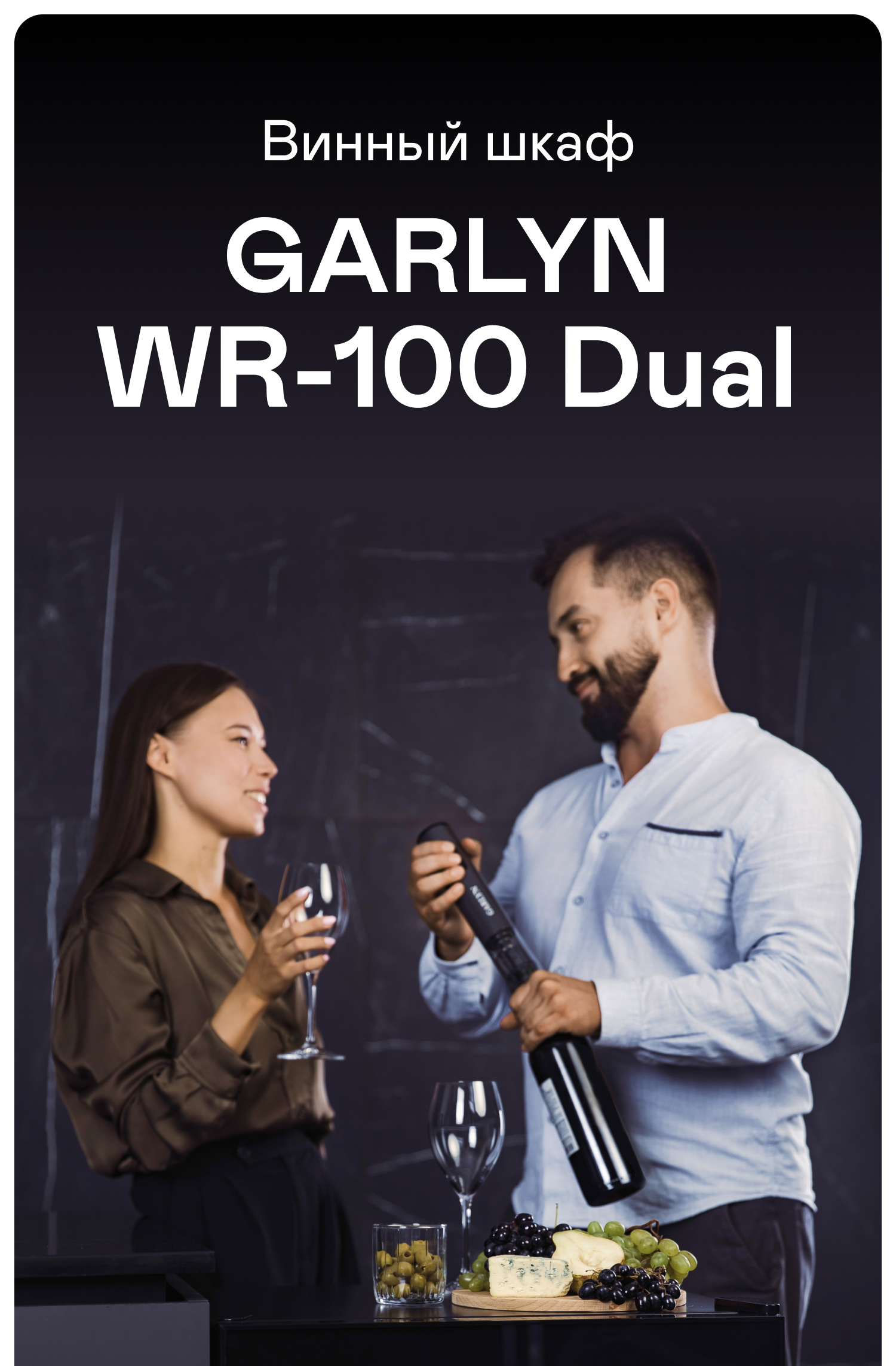 Шкаф винный GARLYN WR-100 Dual | Garlyn