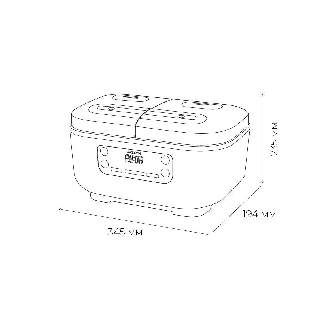 Мультиварка GARLYN MR-Duo 5 | Garlyn