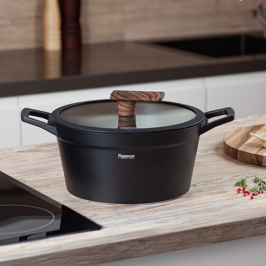 

Кастрюля из литого алюминия D 24 см H 12 см 3,9 л Filomena