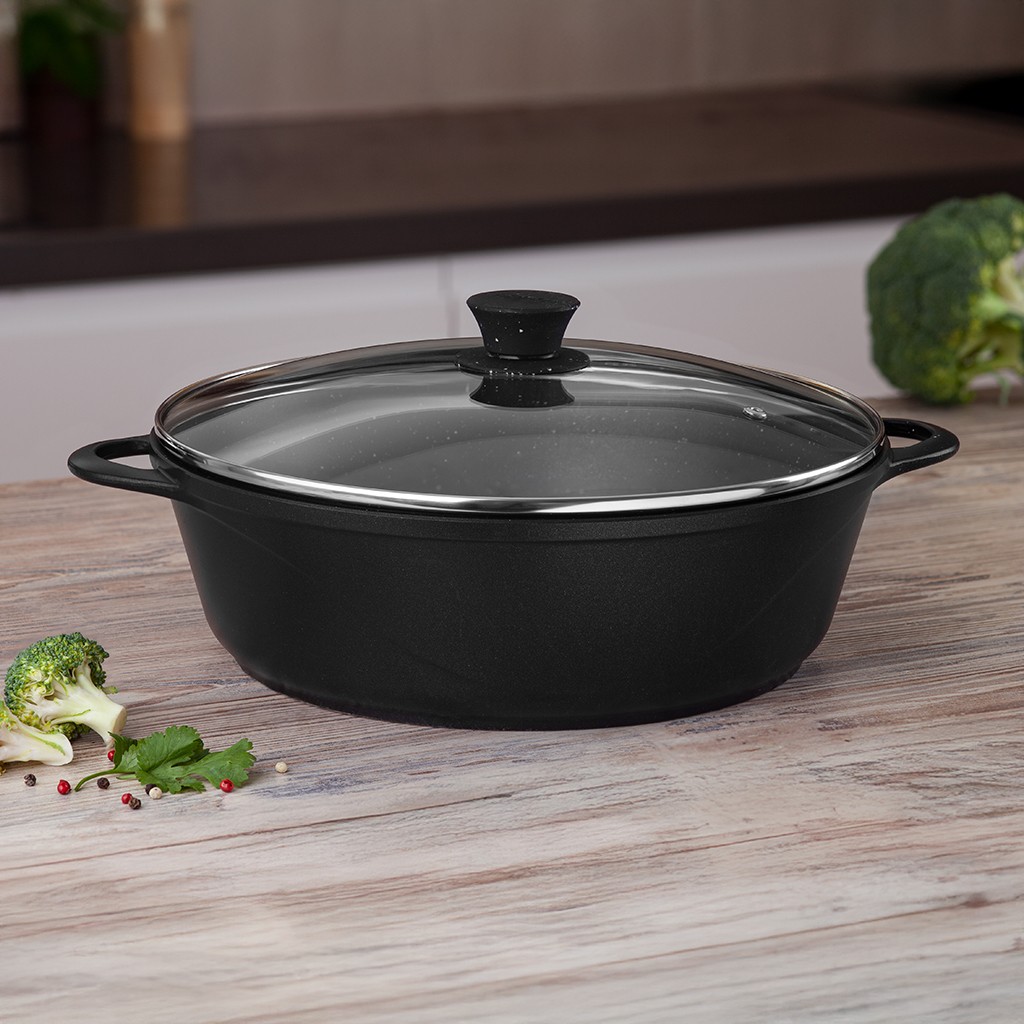 

Жаровня из литого алюминия 4,5 л / 30 см Cook pro