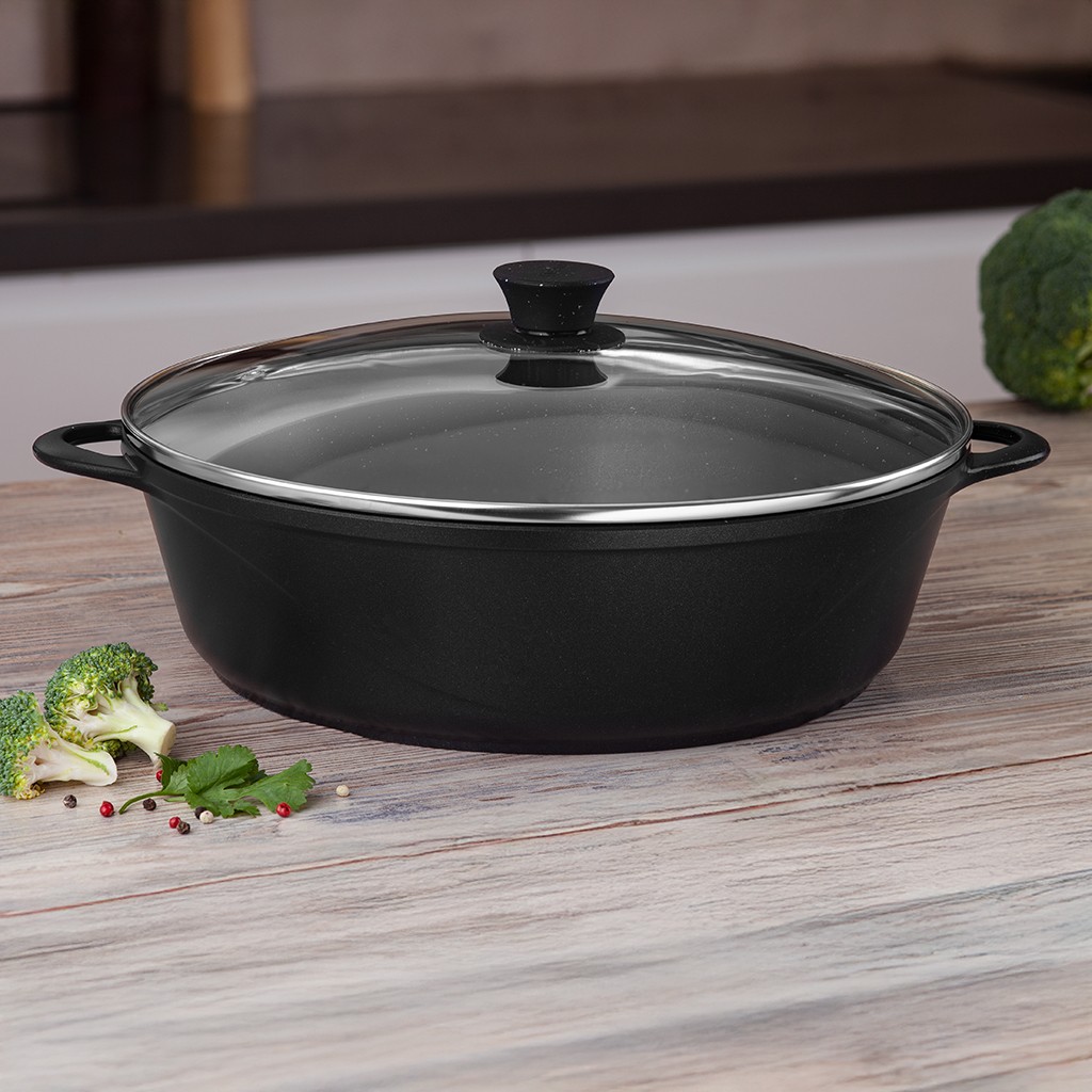

Жаровня из литого алюминия 5,5 л / 32 см Cook pro