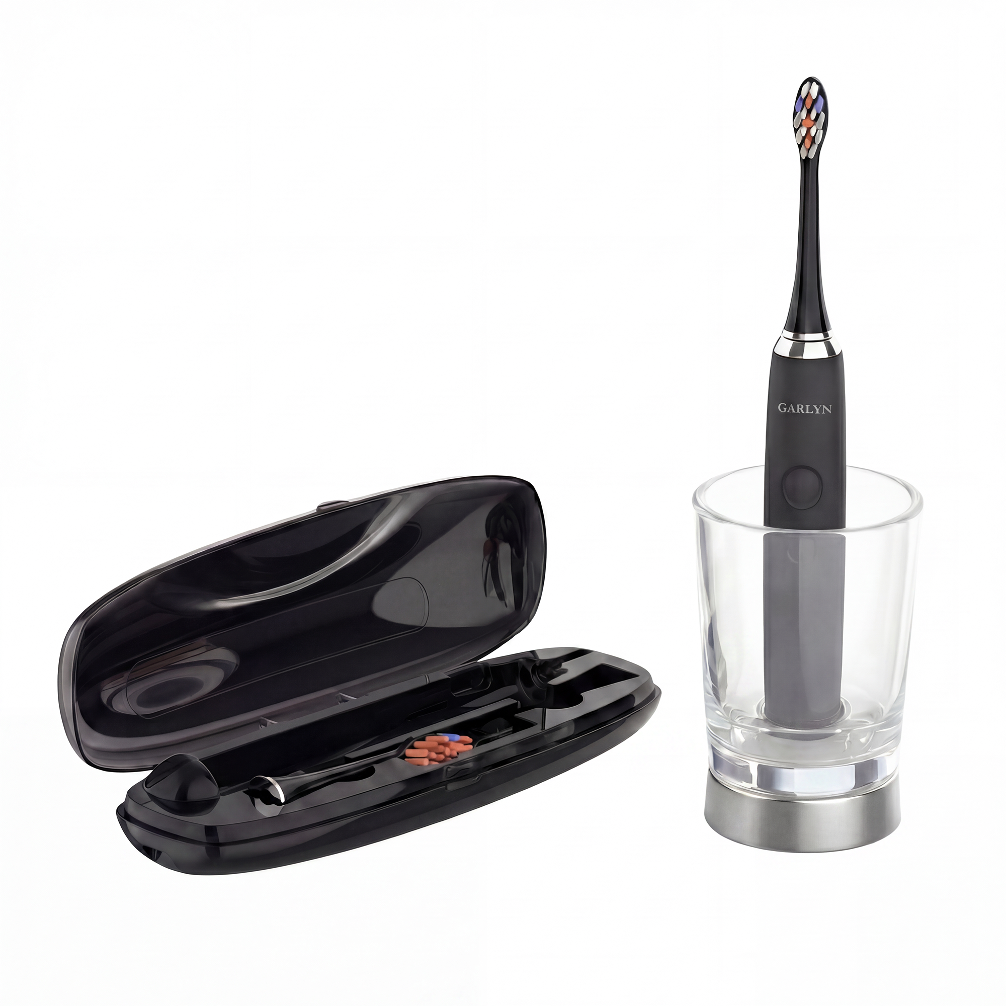 

Зубная щётка электрическая GARLYN Smile Crystalcare black