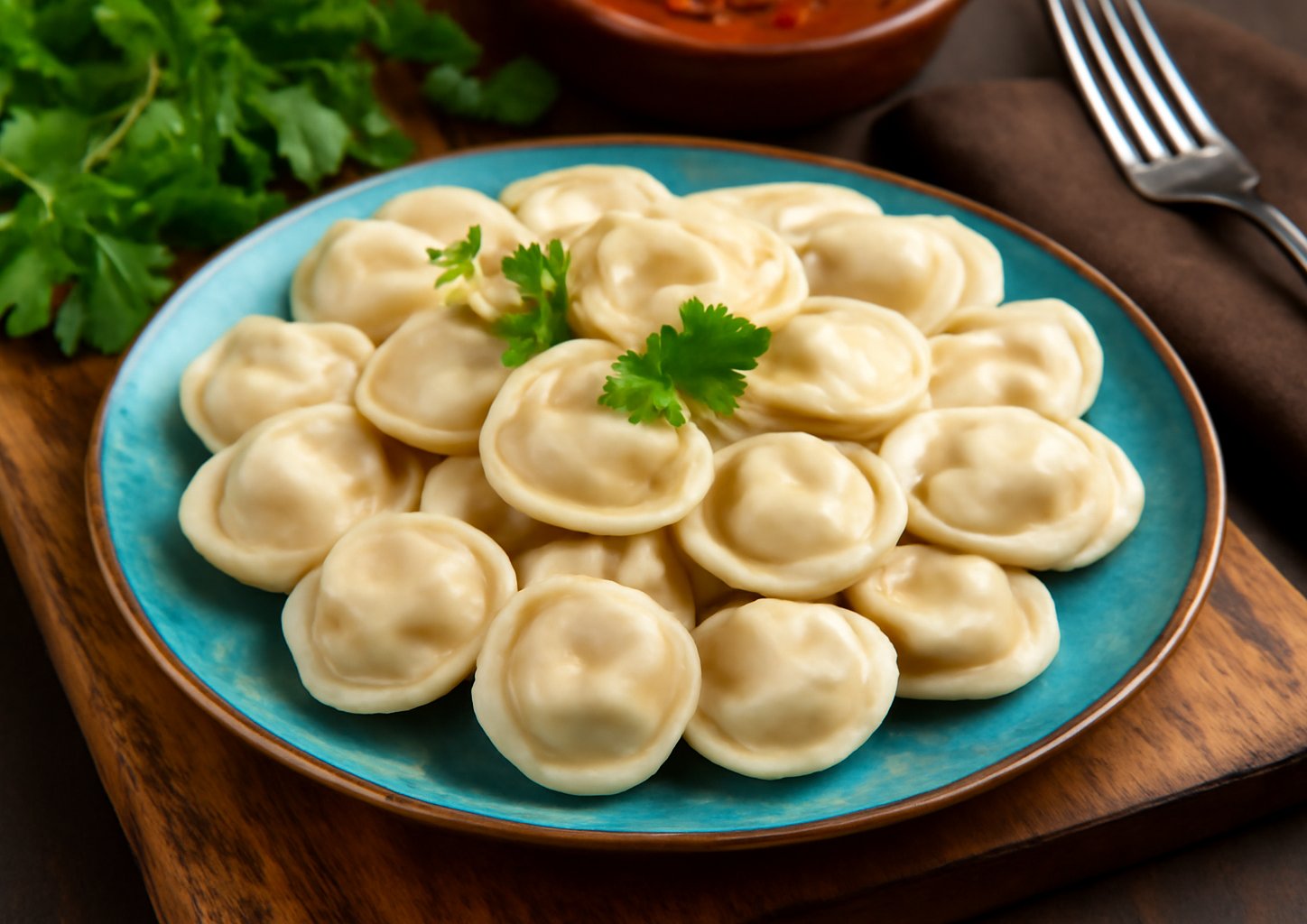 Пельмени домашние с крольчатиной