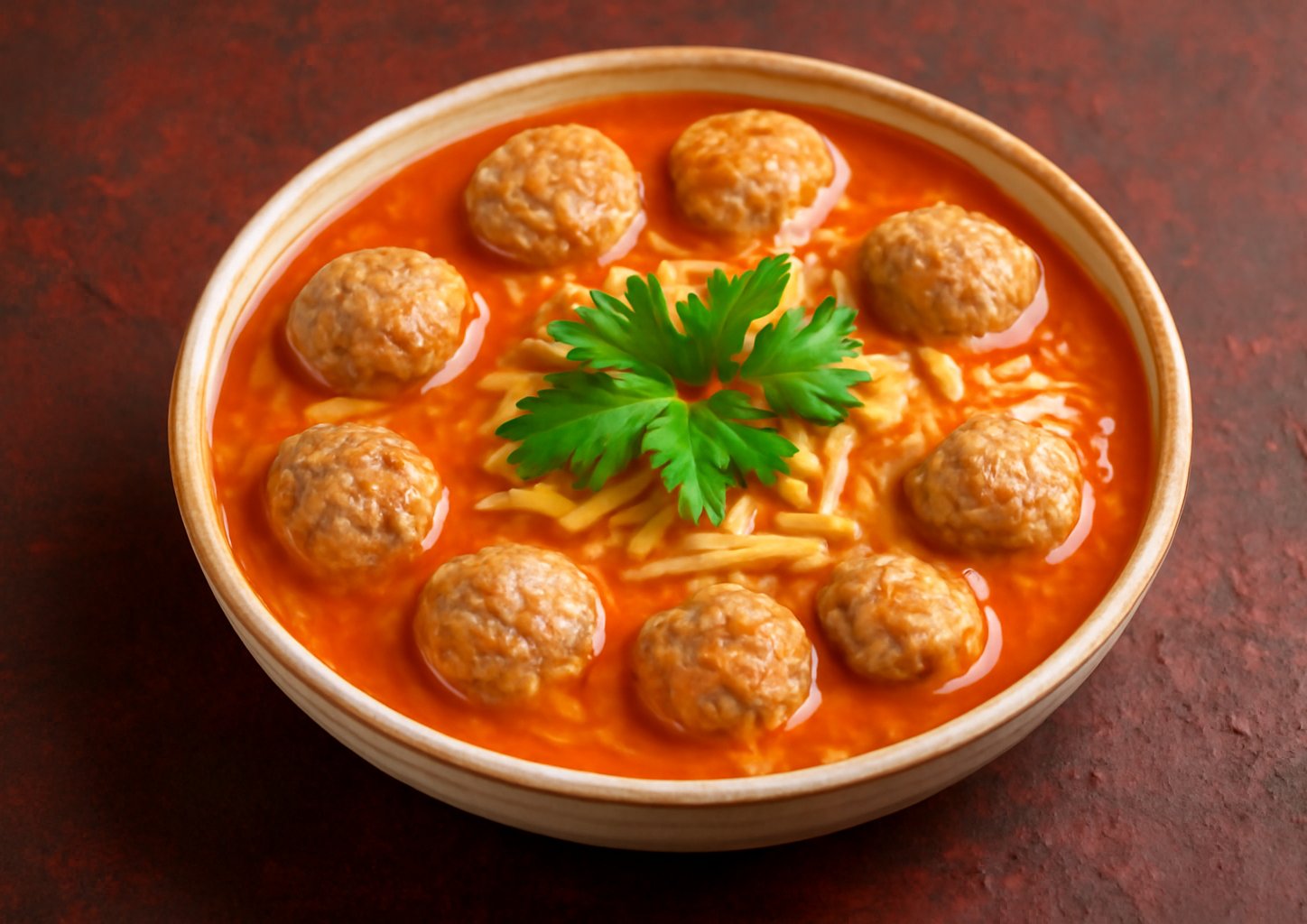 Суп с фрикадельками