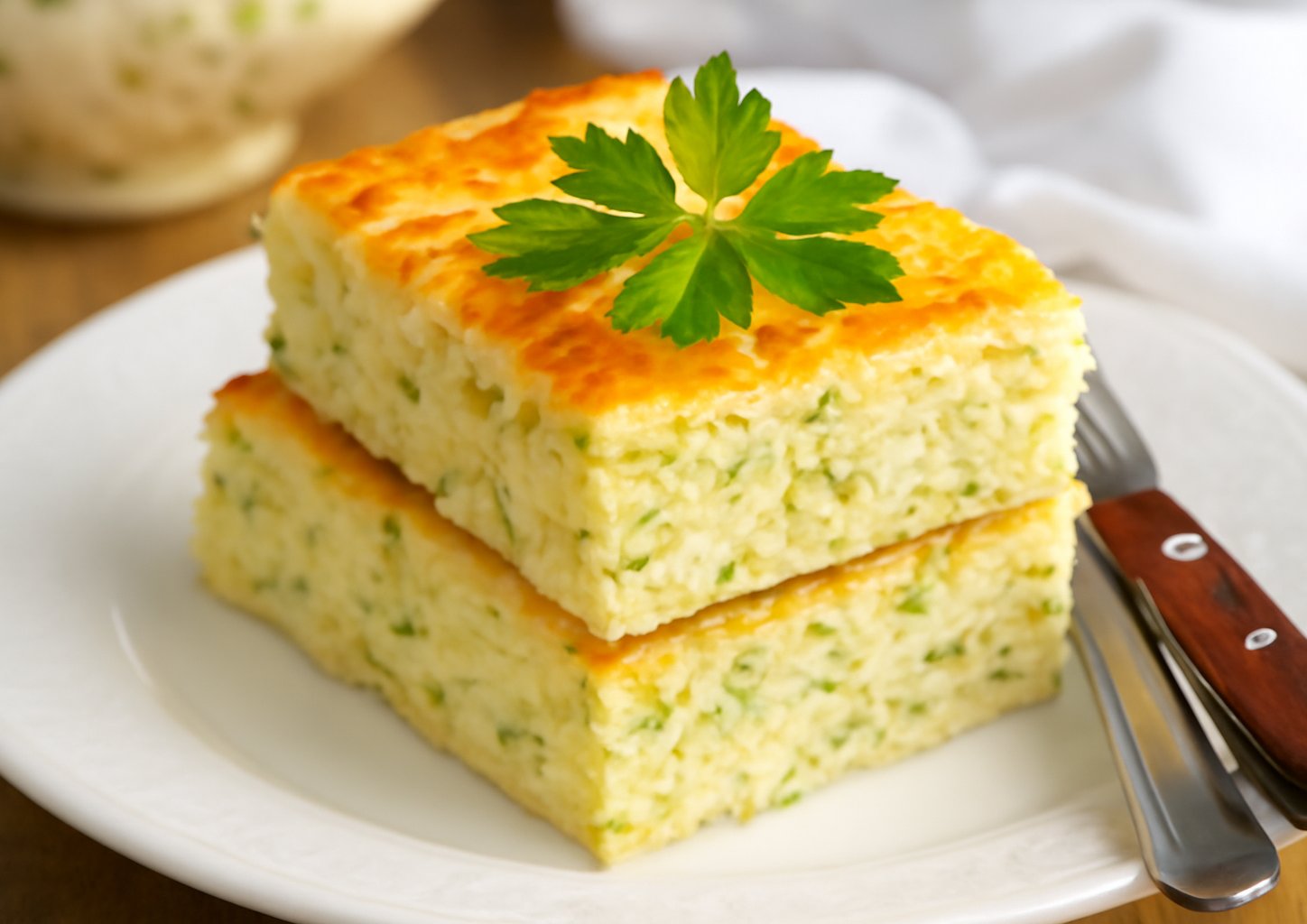 Рисовая запеканка с мясом птицы