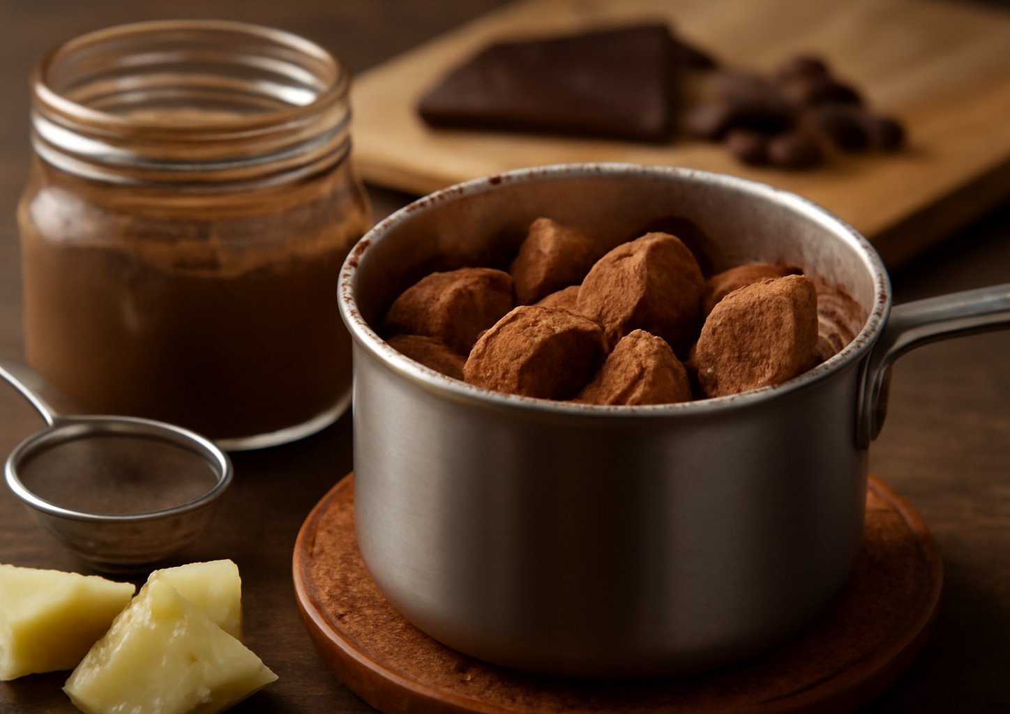 Пряный горячий шоколад