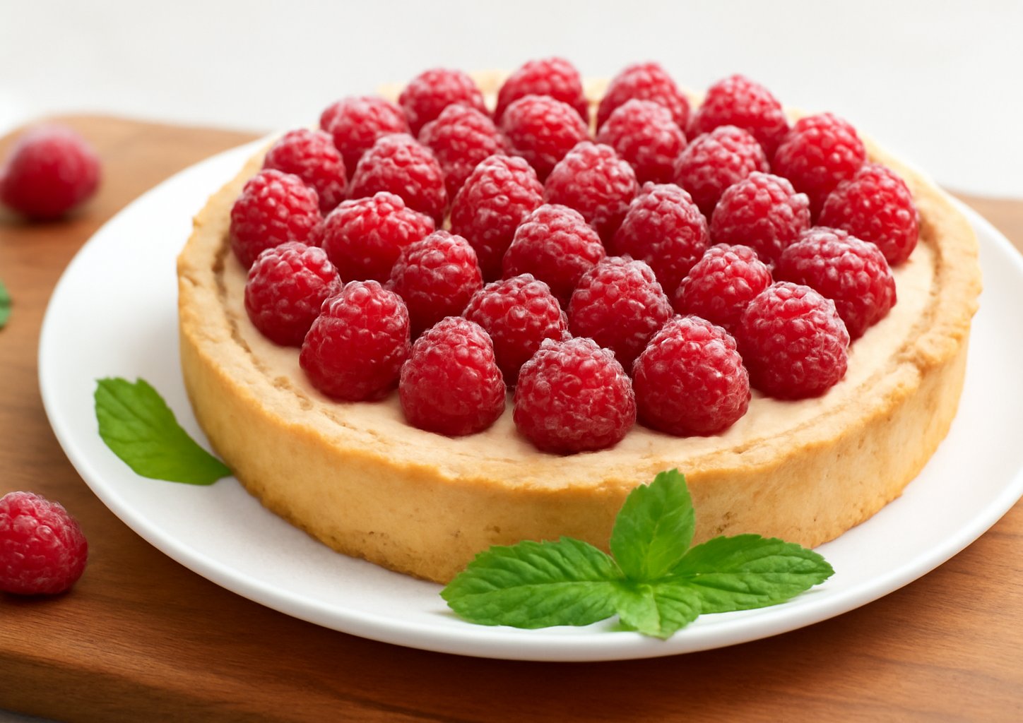 Малиновый тарт