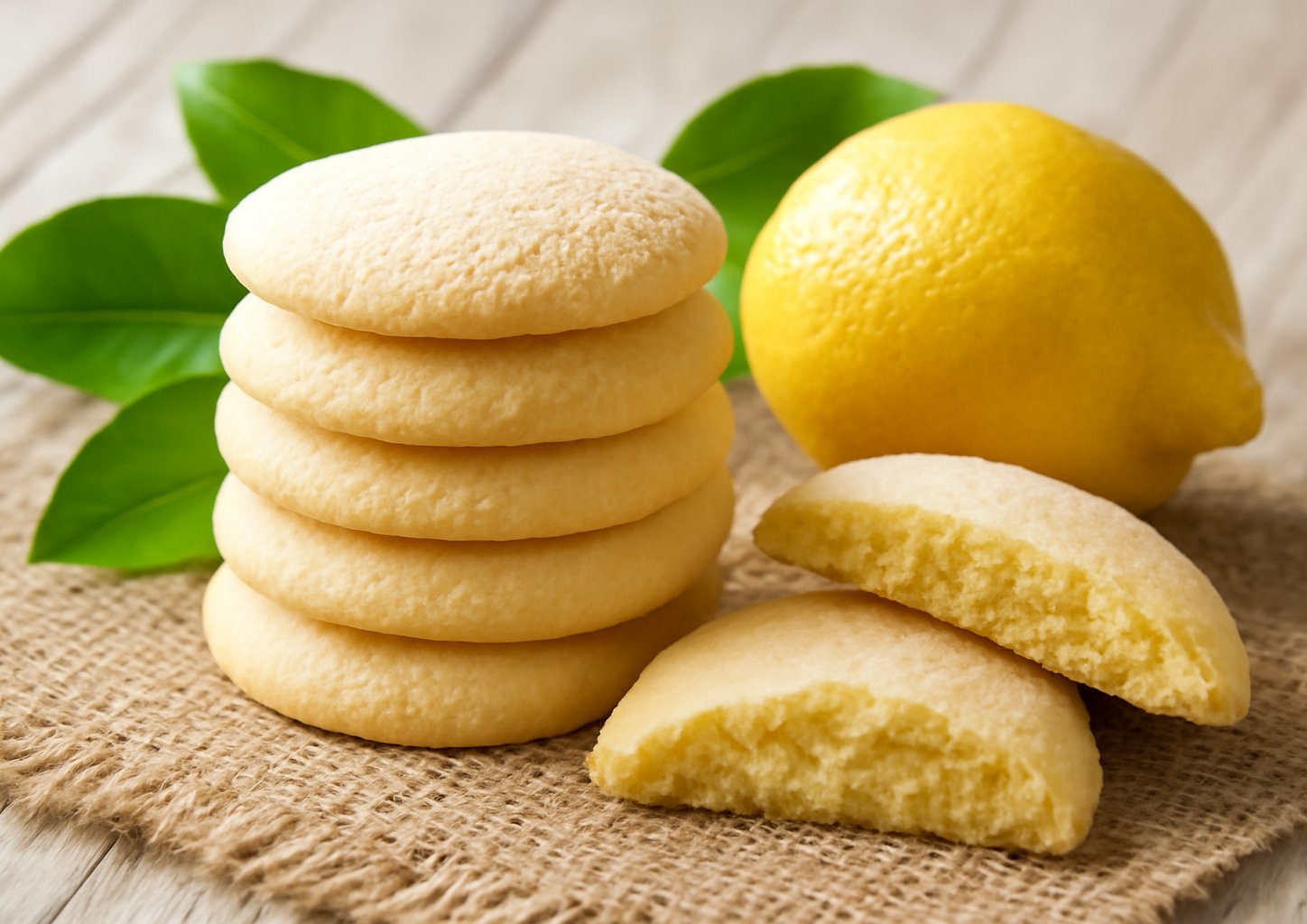Песочное печенье из лимонного теста