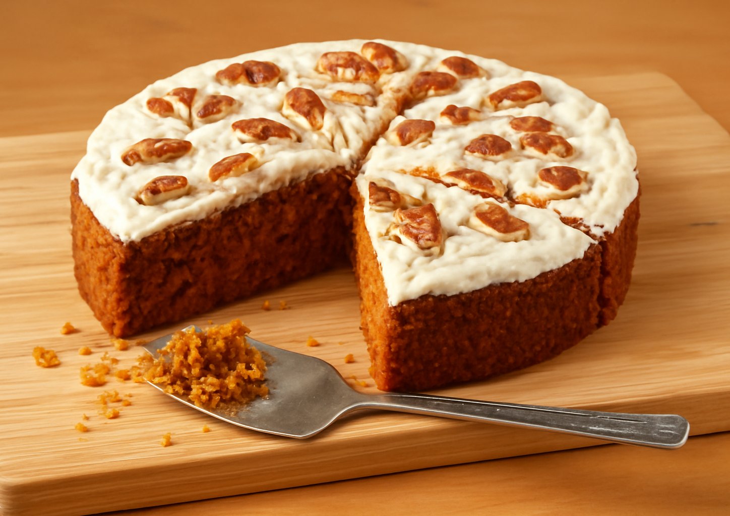 Морковный пирог