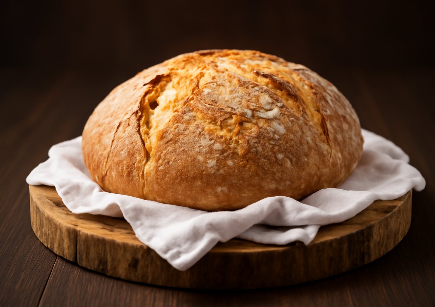 Домашний хлеб с хрустящей корочкой