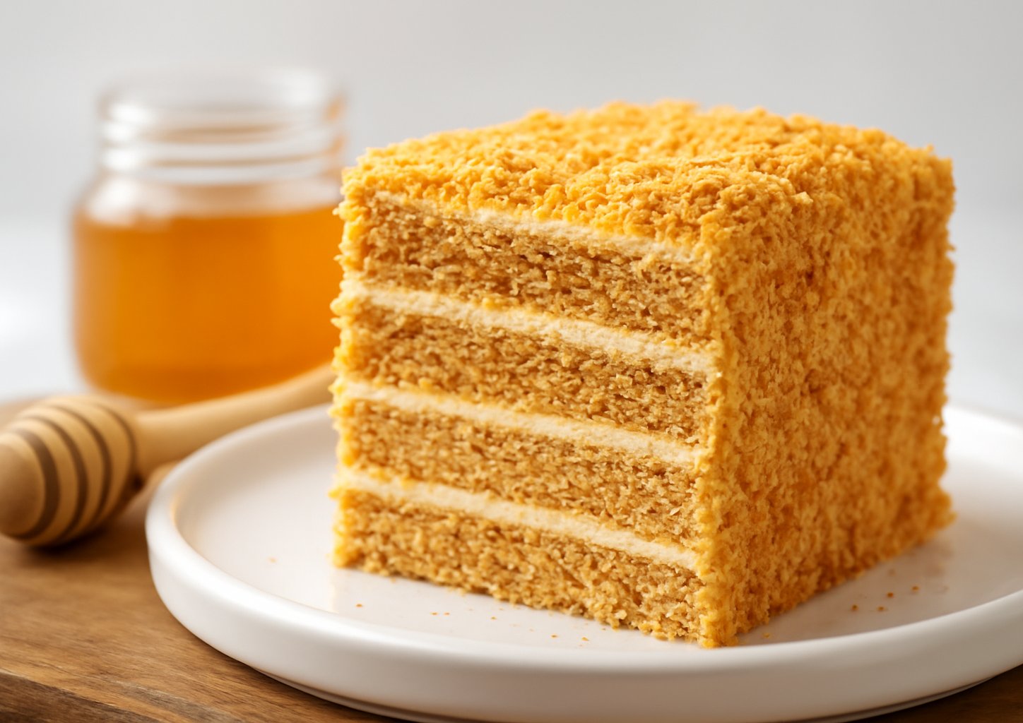 Торт «Медовик бархатный»