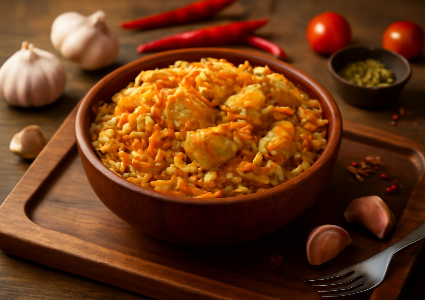 Плов с курицей