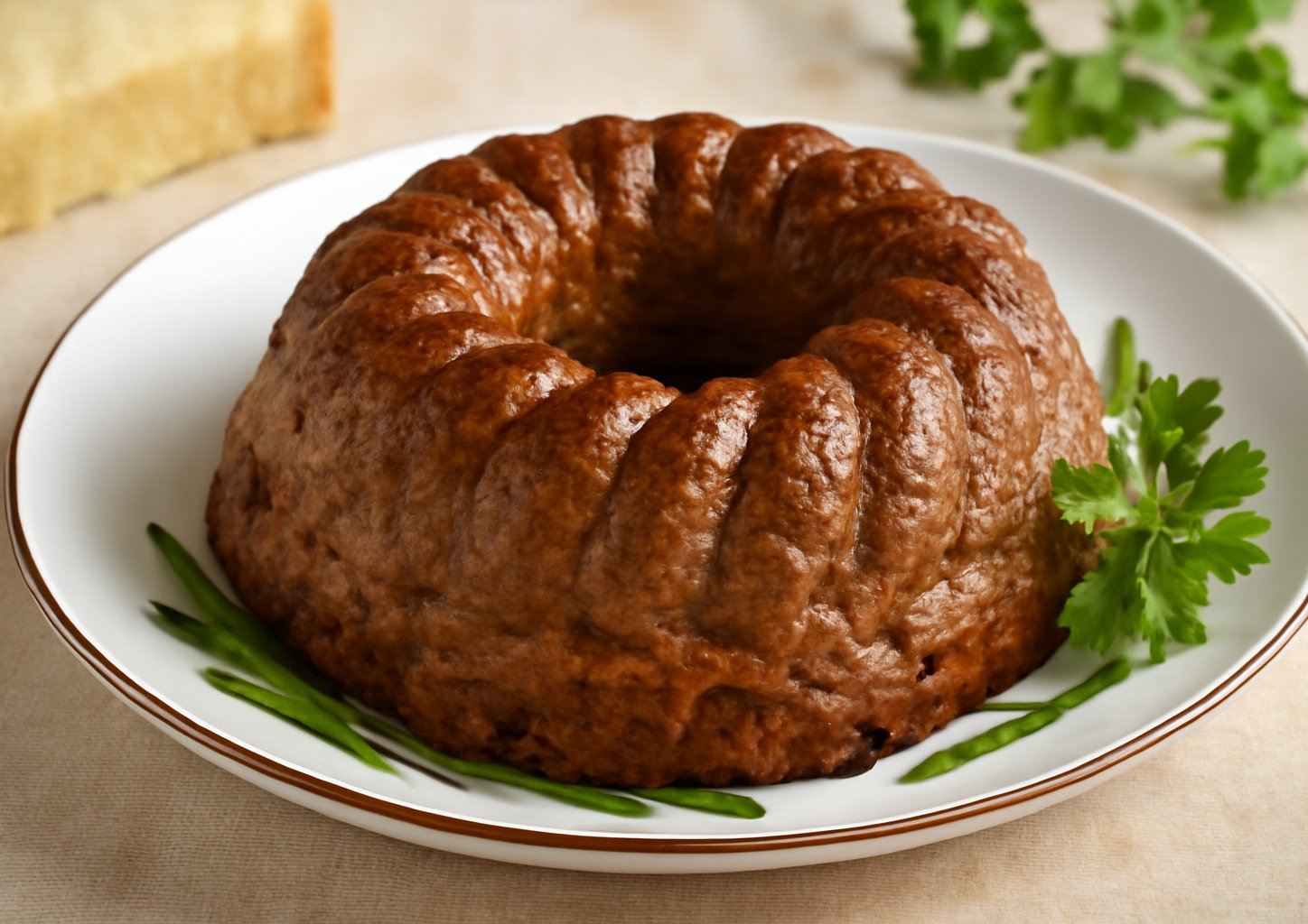 Суфле из утиного мяса с красным вином