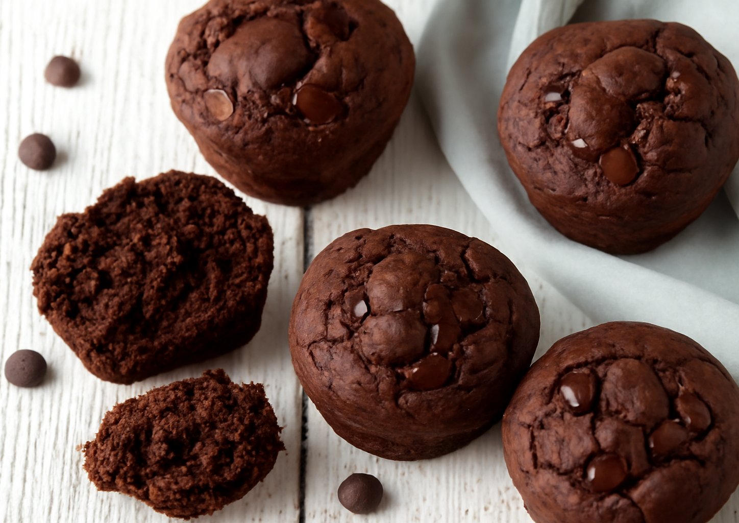 Шоколадные капкейки