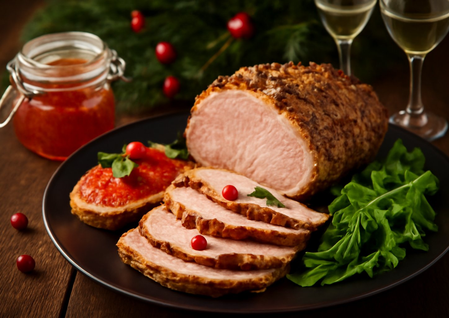 Нежный свиной окорок су-вид