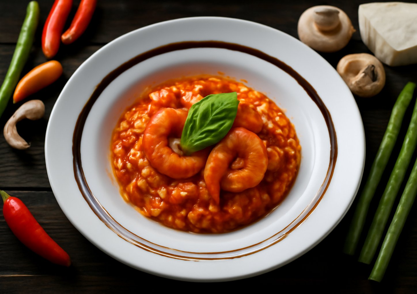 Ризотто с креветками