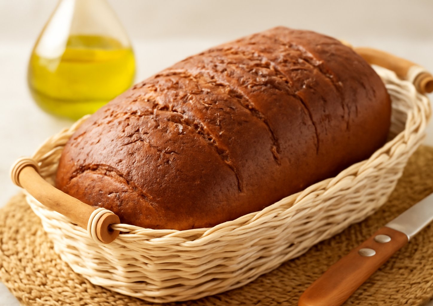 Хлеб с тмином и укропом