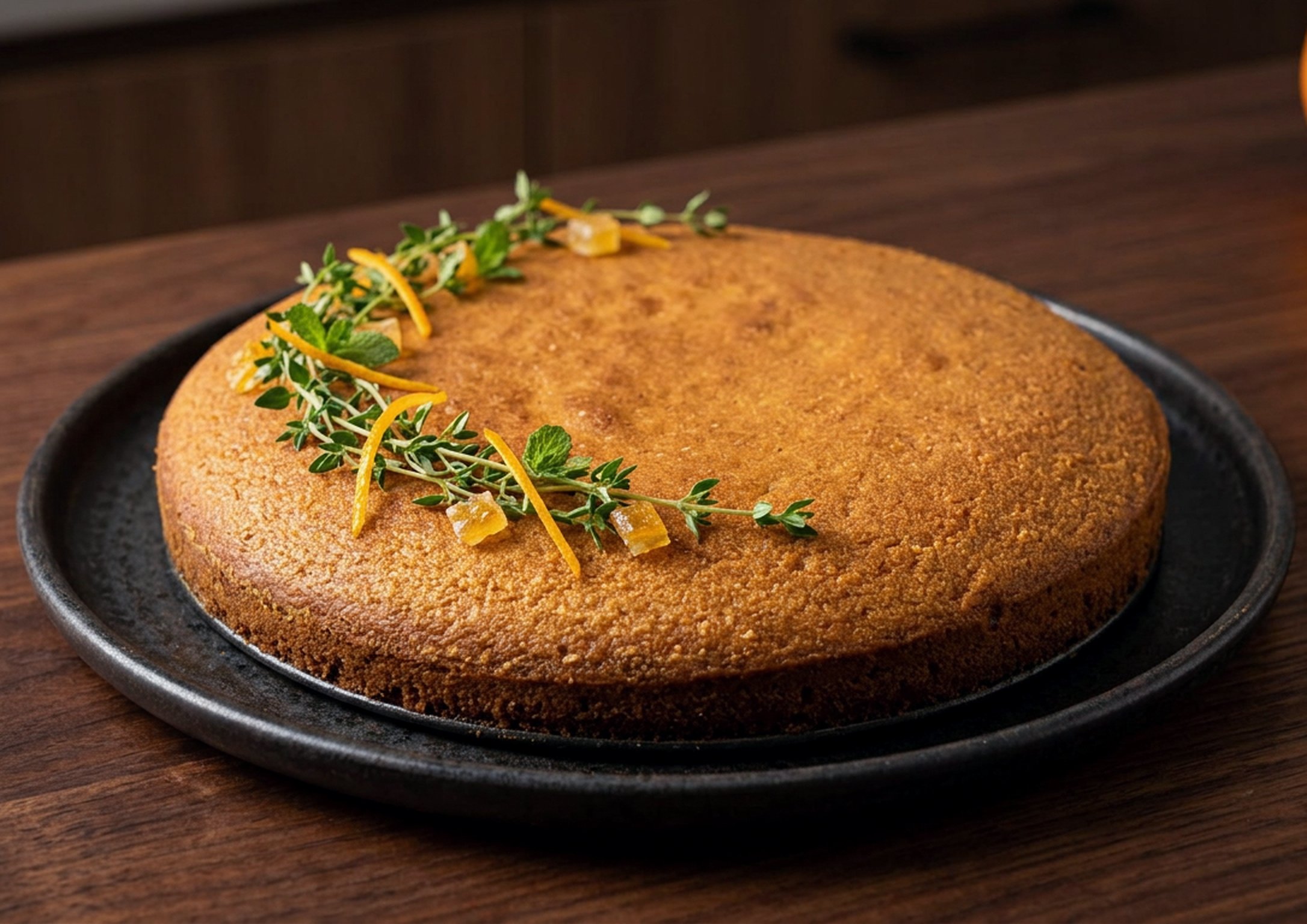 Апельсиновый манник