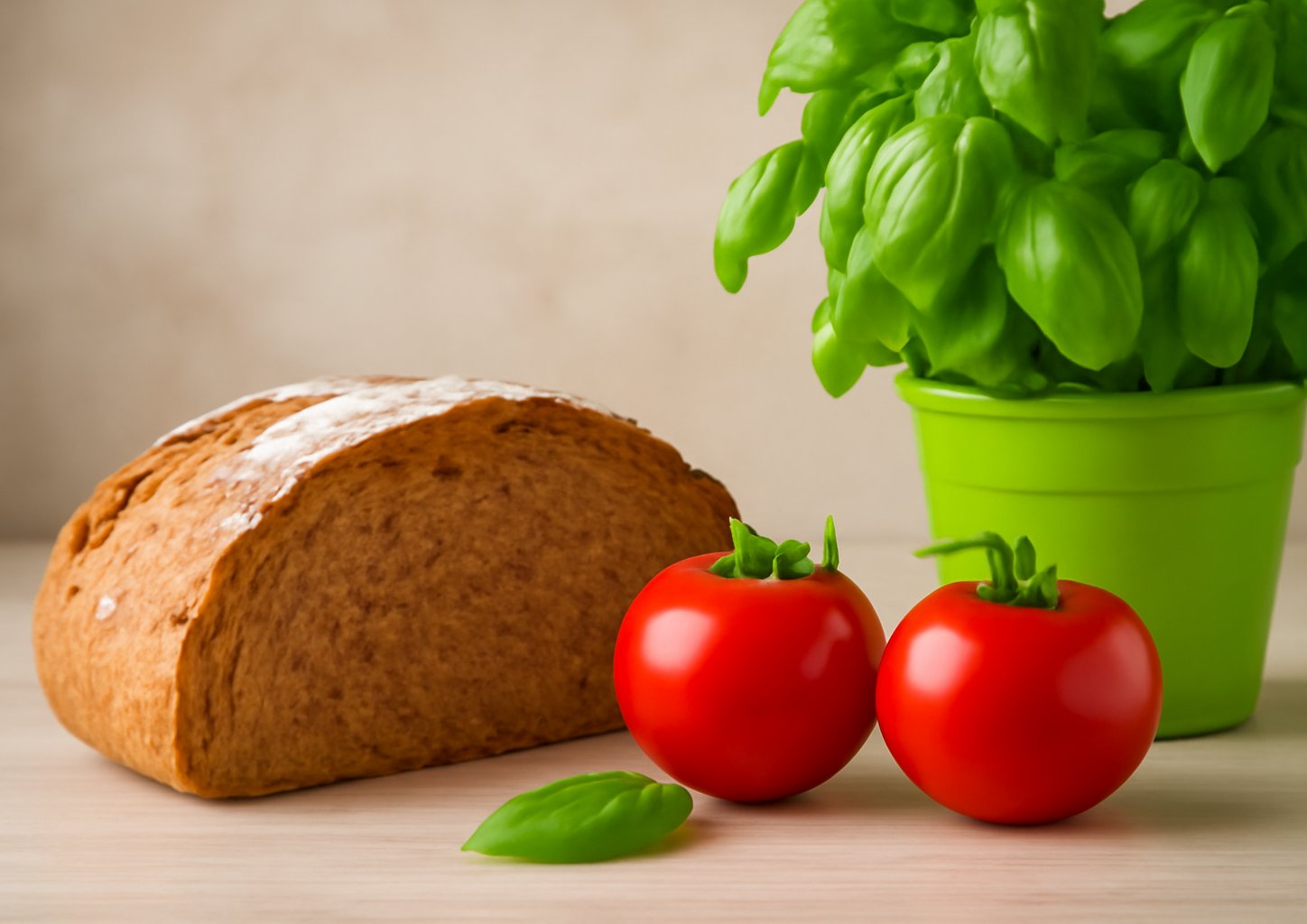 Весенний томатный хлеб