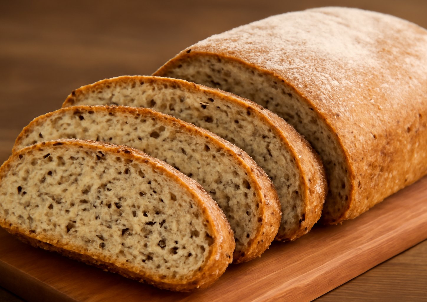 Цельнозерновой хлеб с семенами