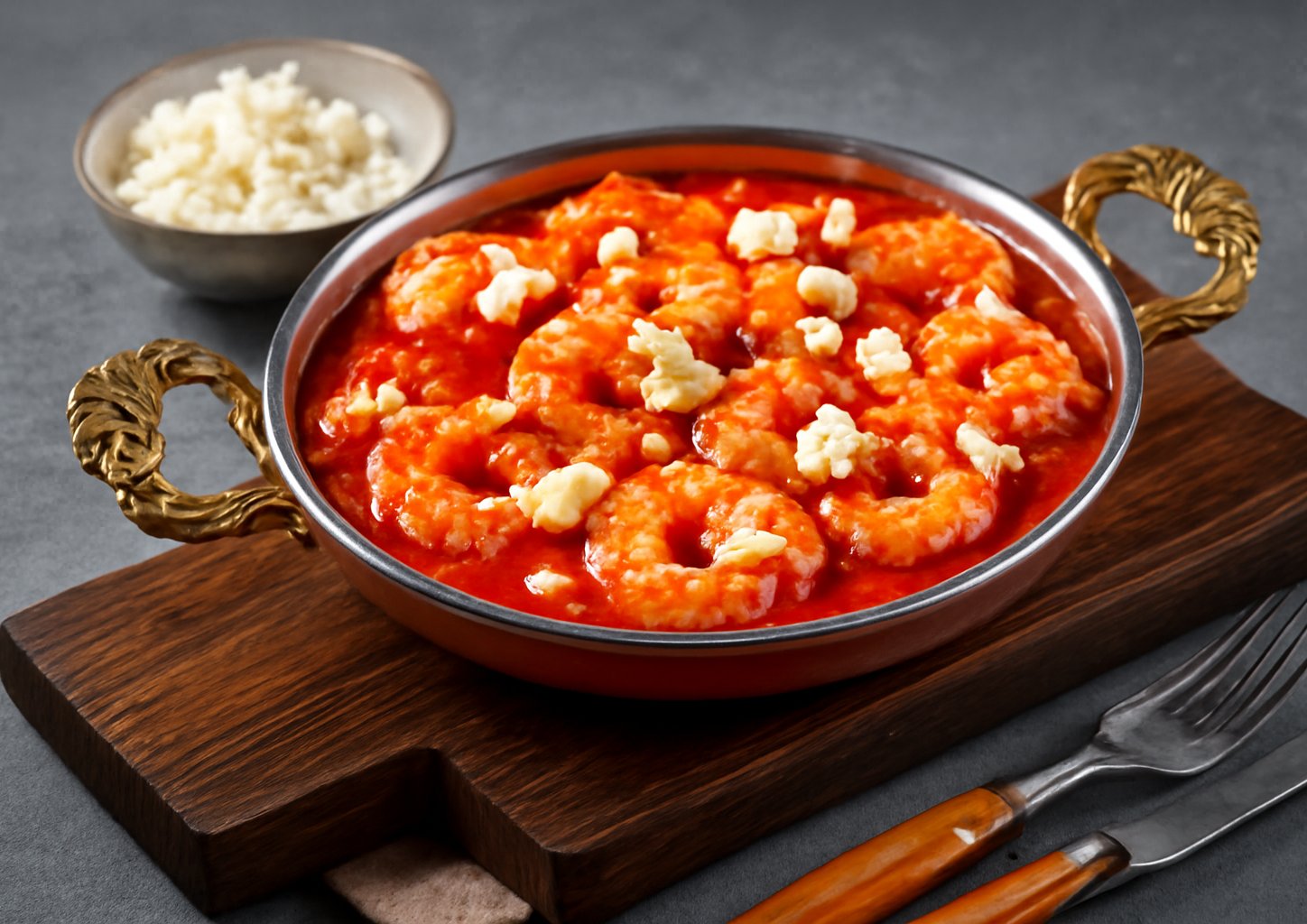 Креветки под сыром