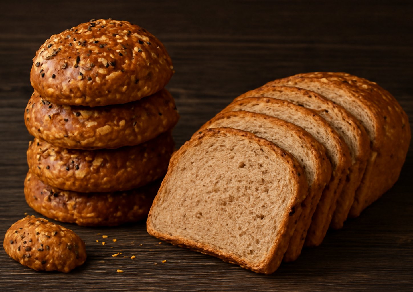 Хлеб цельнозерновой из спельтовой муки