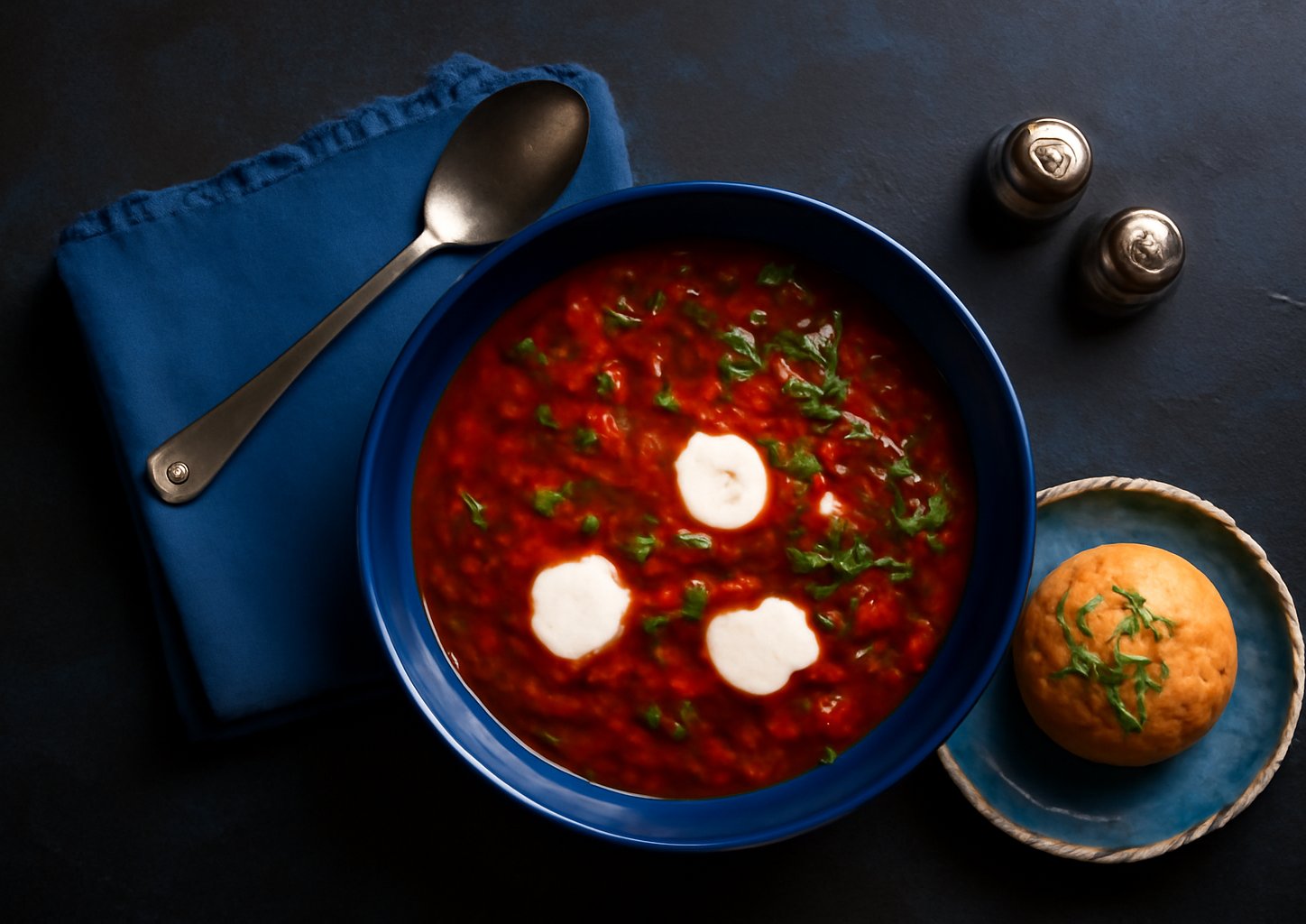 Борщ с телятиной в мультиварке