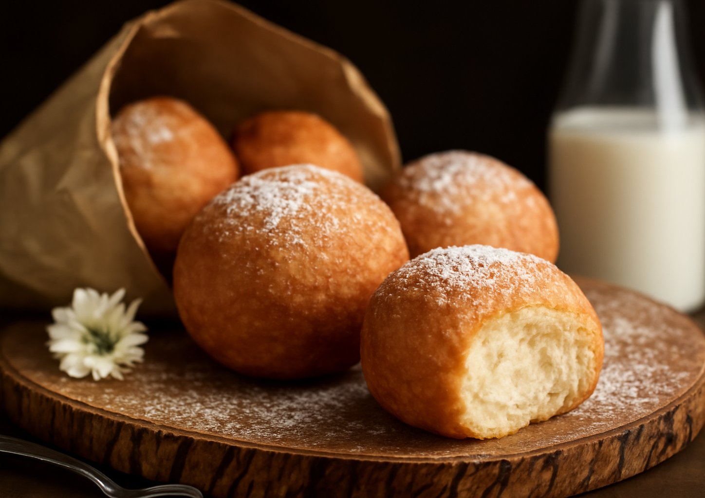 Тесто для дрожжевого творожного теста на пончики