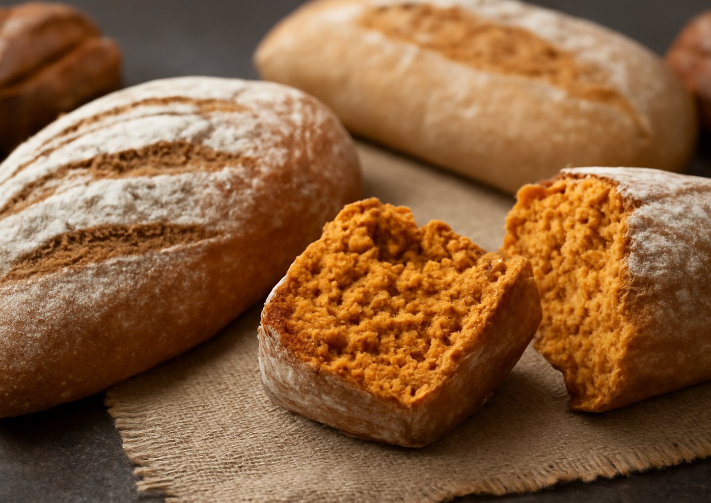 Хлеб цельнозерновой тёмный