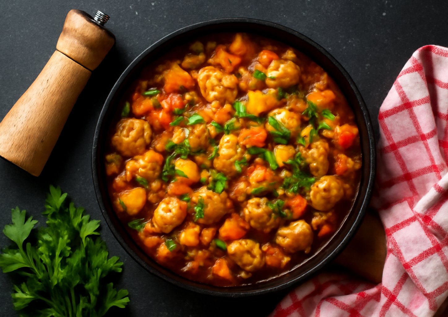 Рагу с курицей