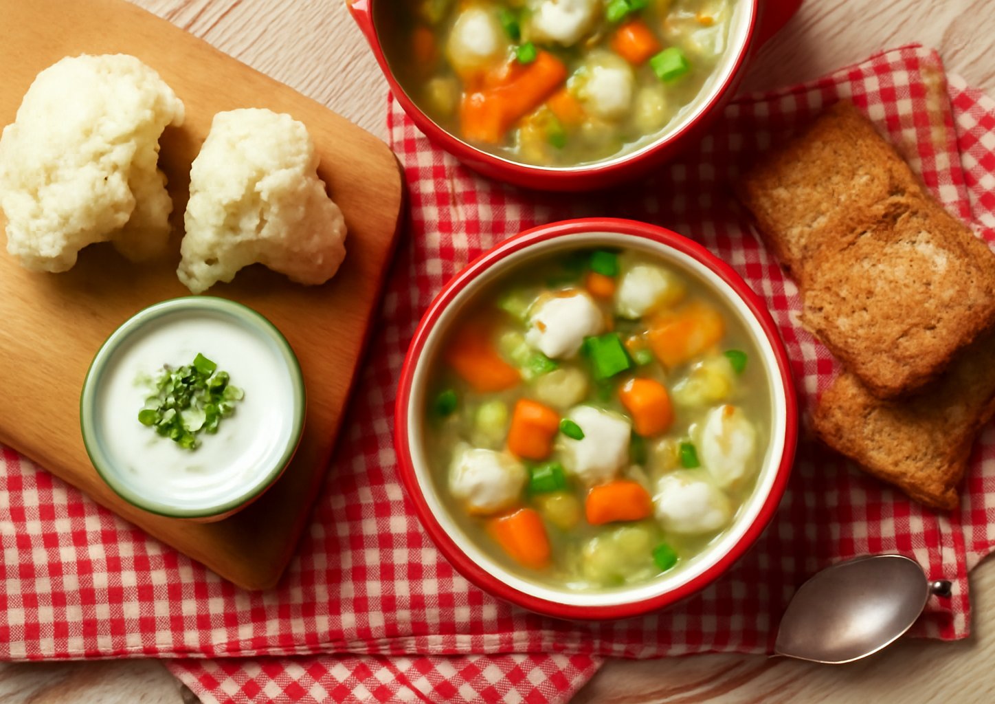 Овощной суп Минестроне в мультиварке