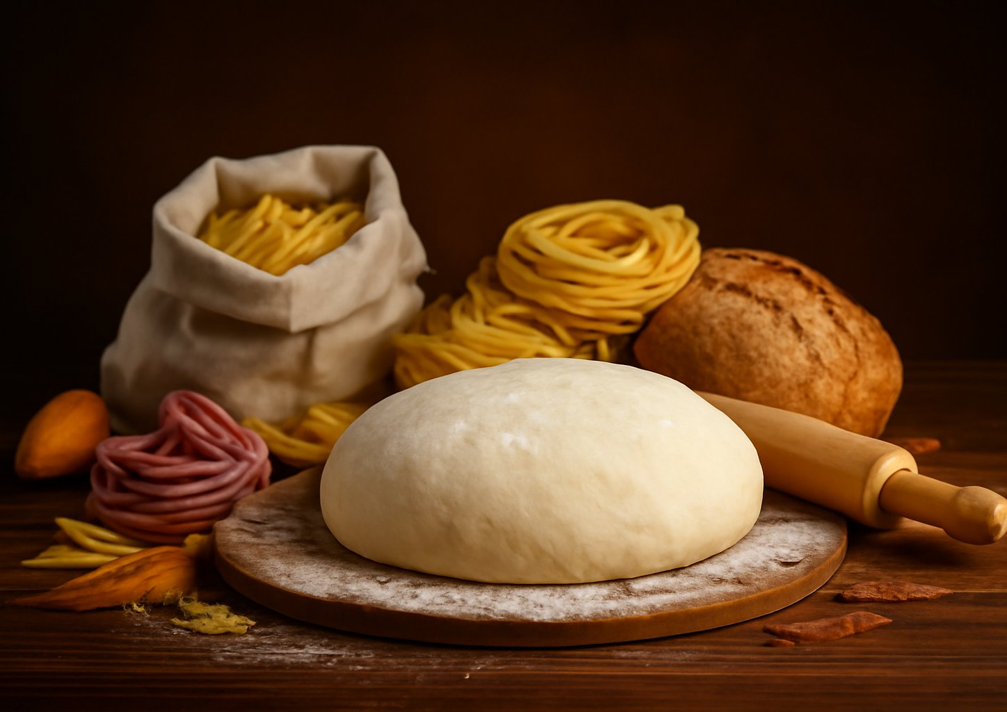 Тесто для макарон