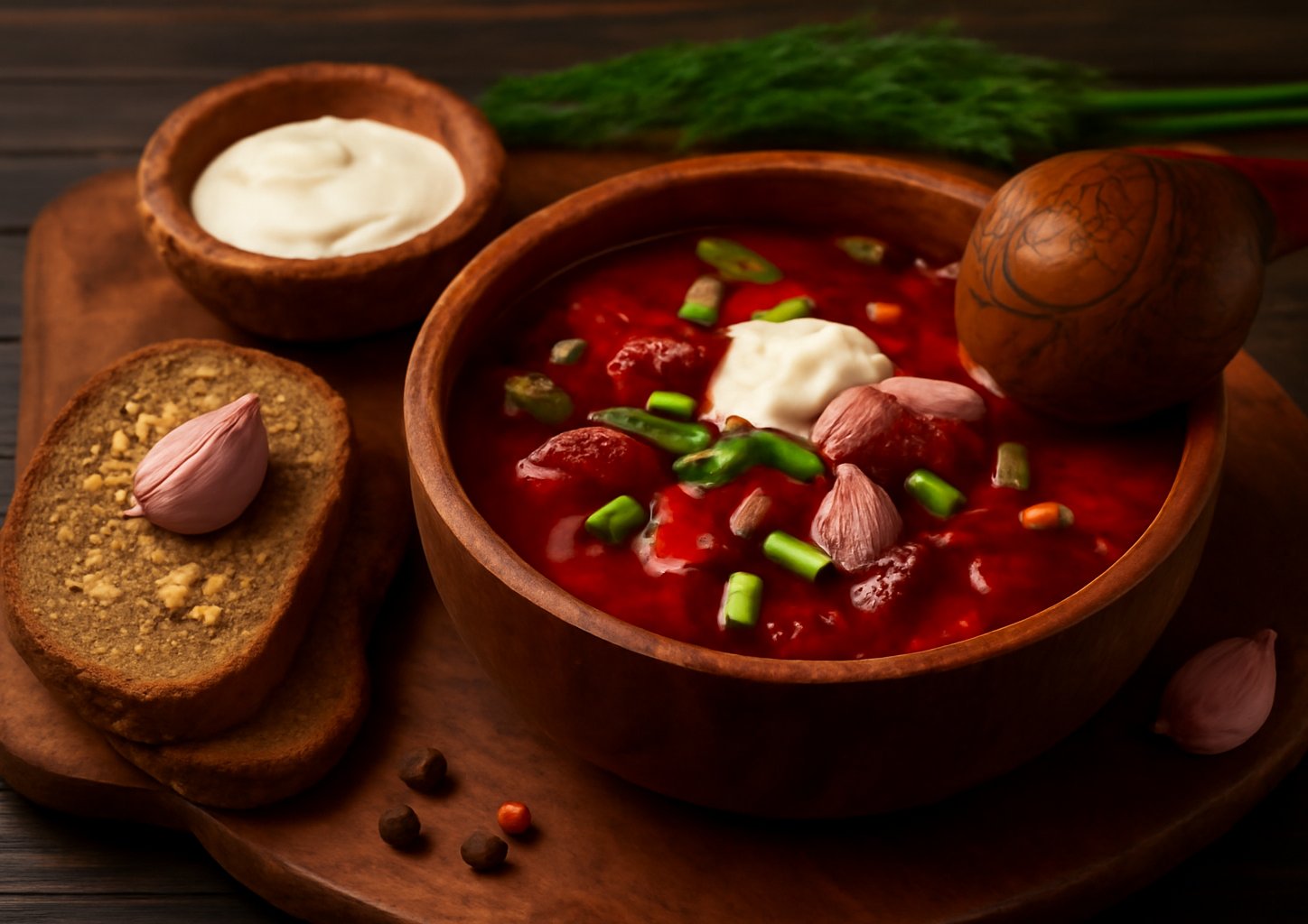 Борщ с говядиной