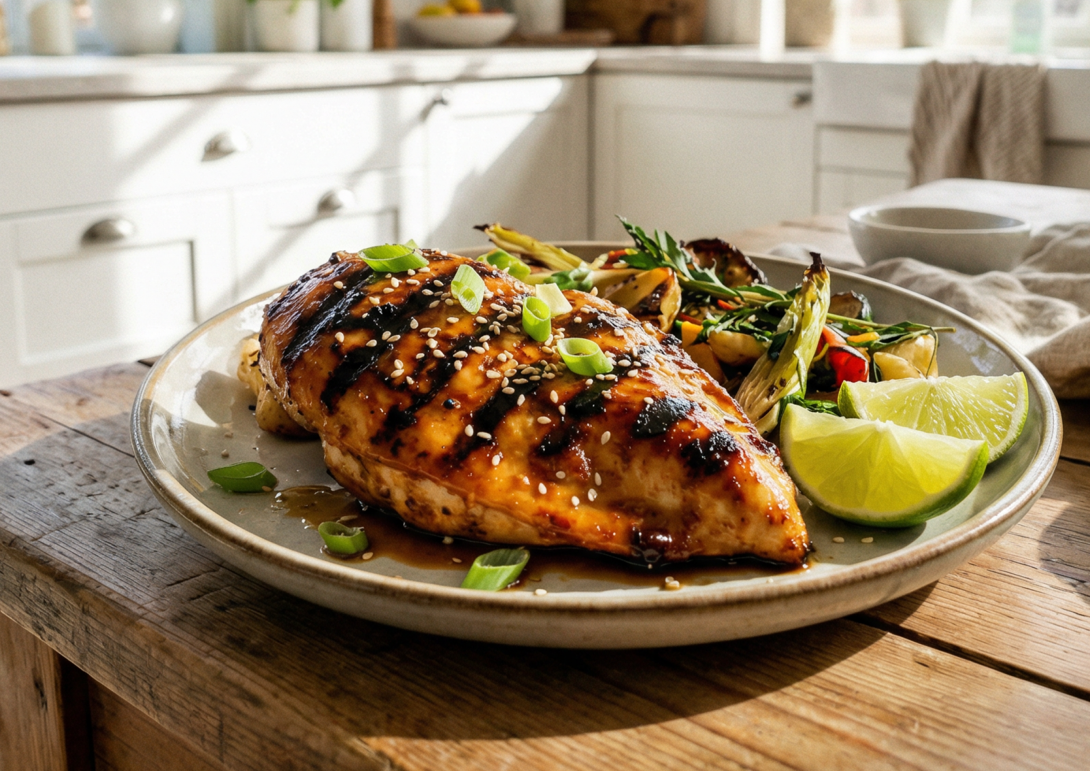 Куриное филе в чесночном маринаде