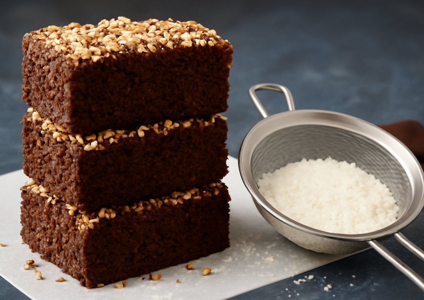 Кокосовый брауни