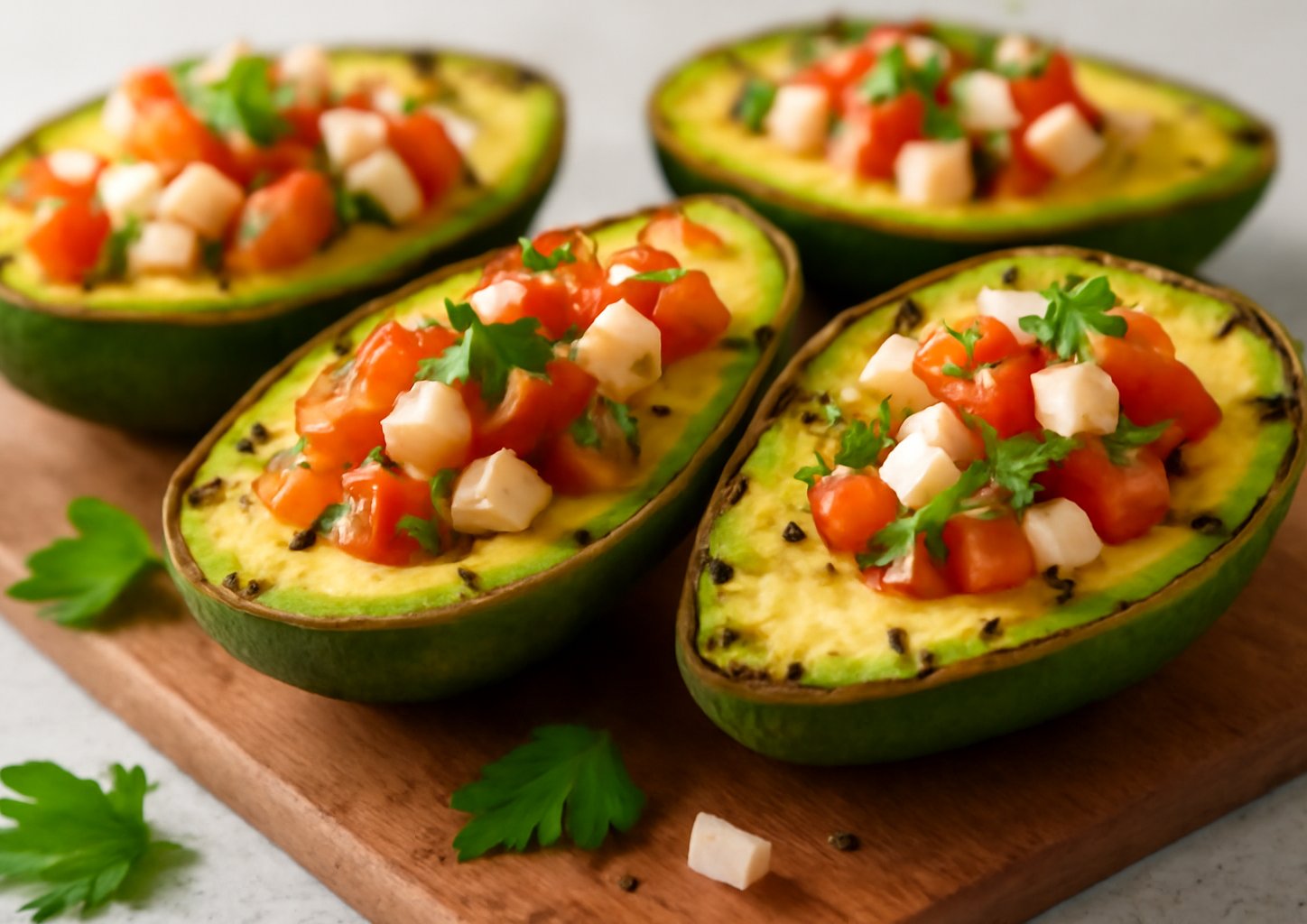 Авокадо на электрогриле