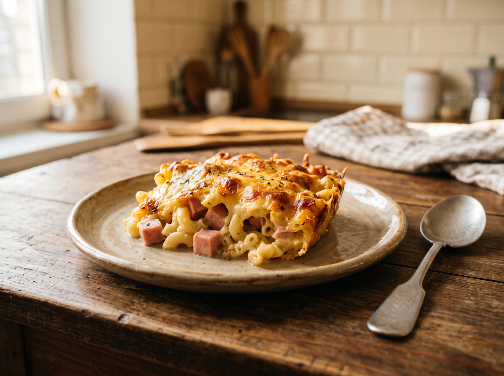 Мини-запеканки с макаронами