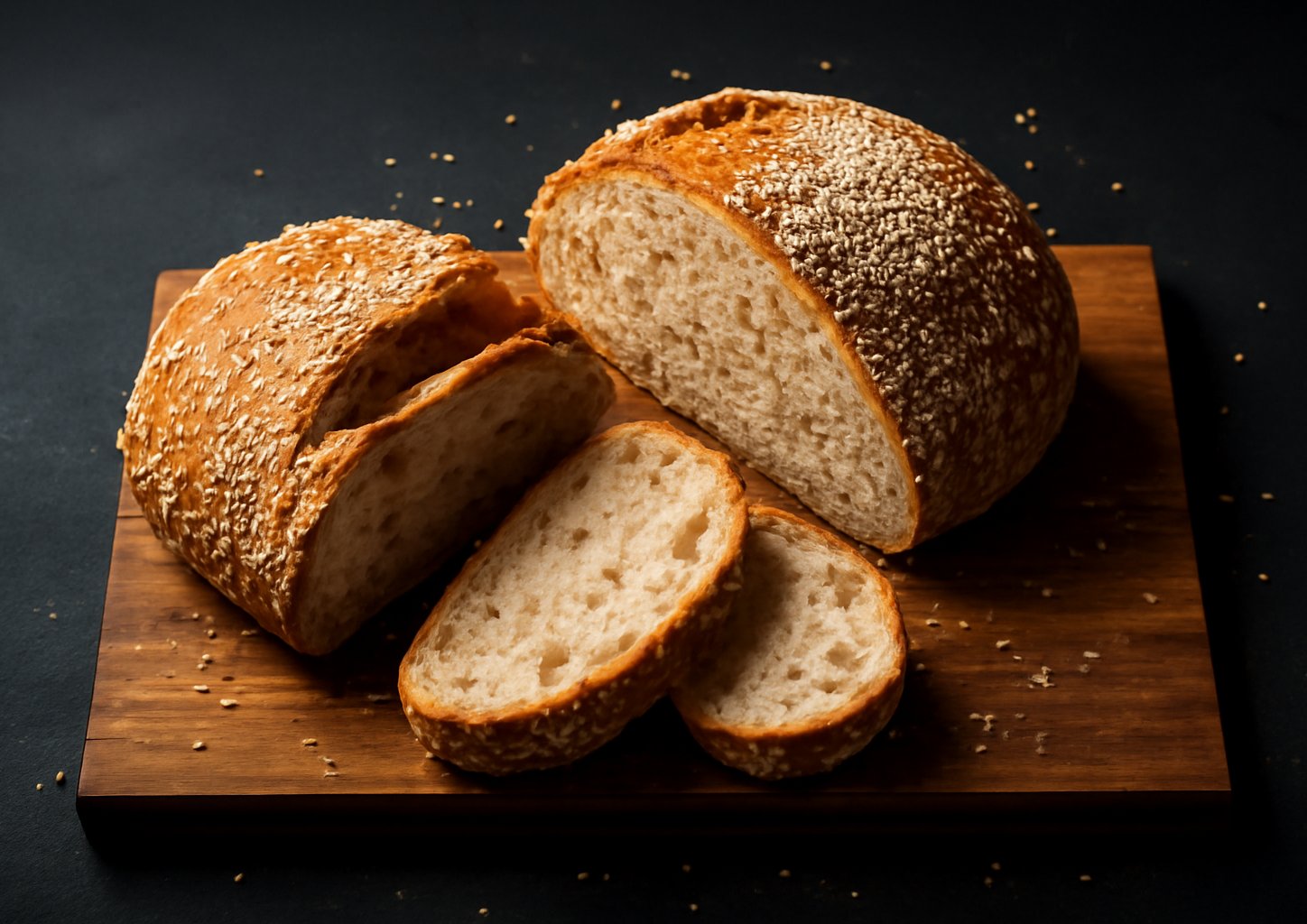 Французский хлеб с солодом