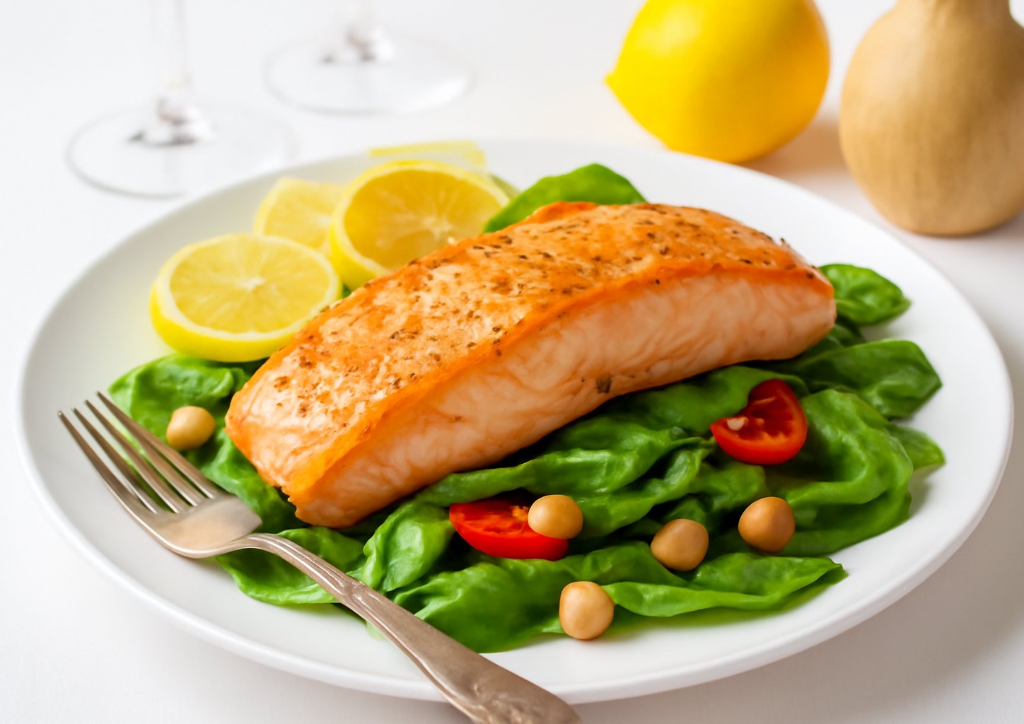 Стейк из форели в мультиварке