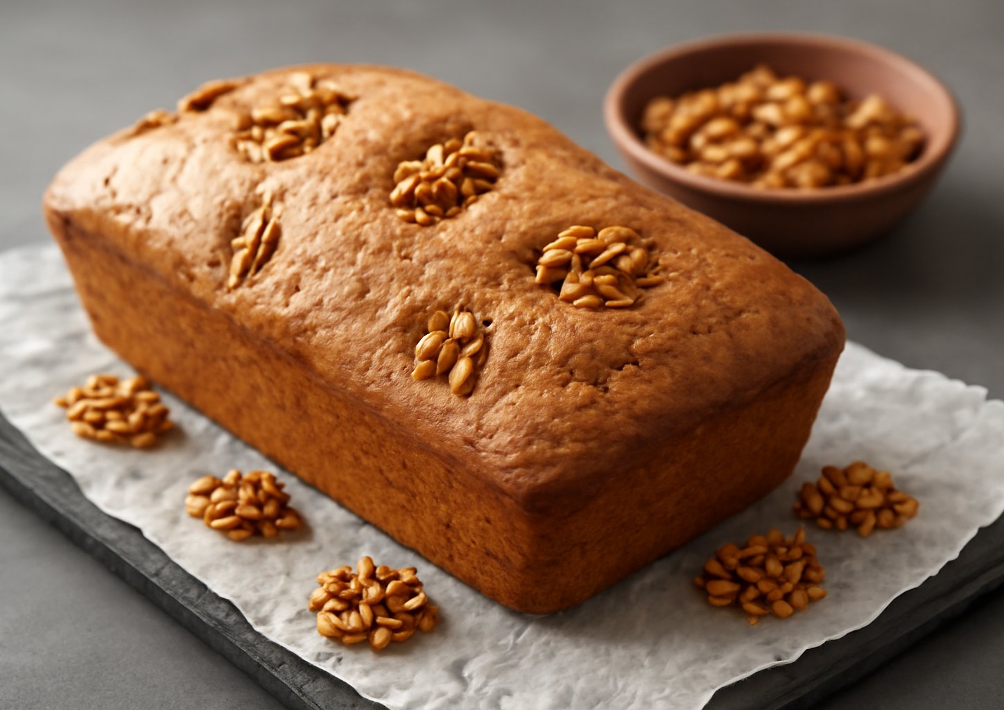 Хлеб гречневый с орехами