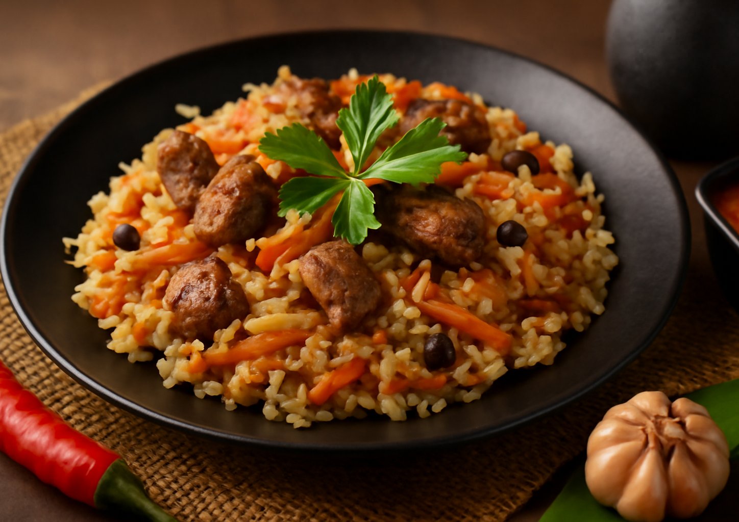 Плов со свининой