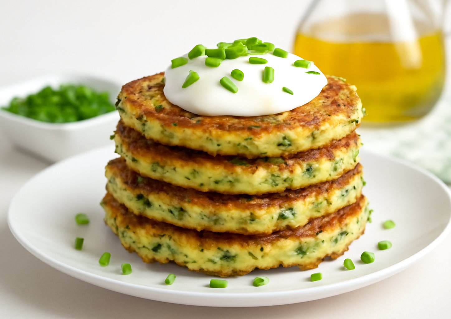 Оладьи из кабачков