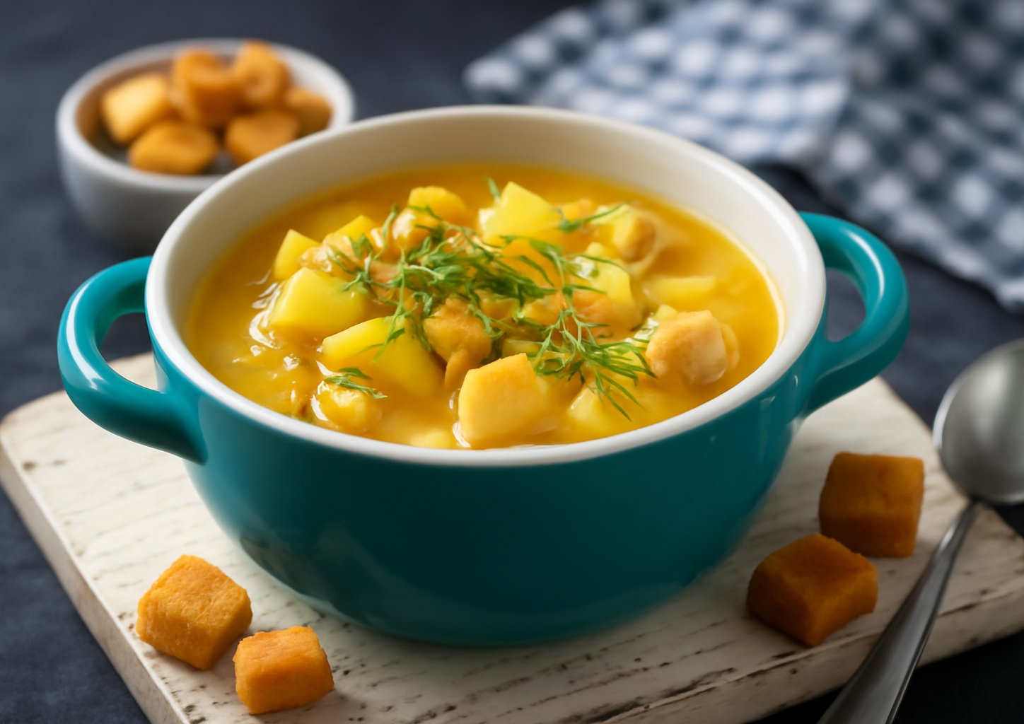 Гороховый суп с копчёностями