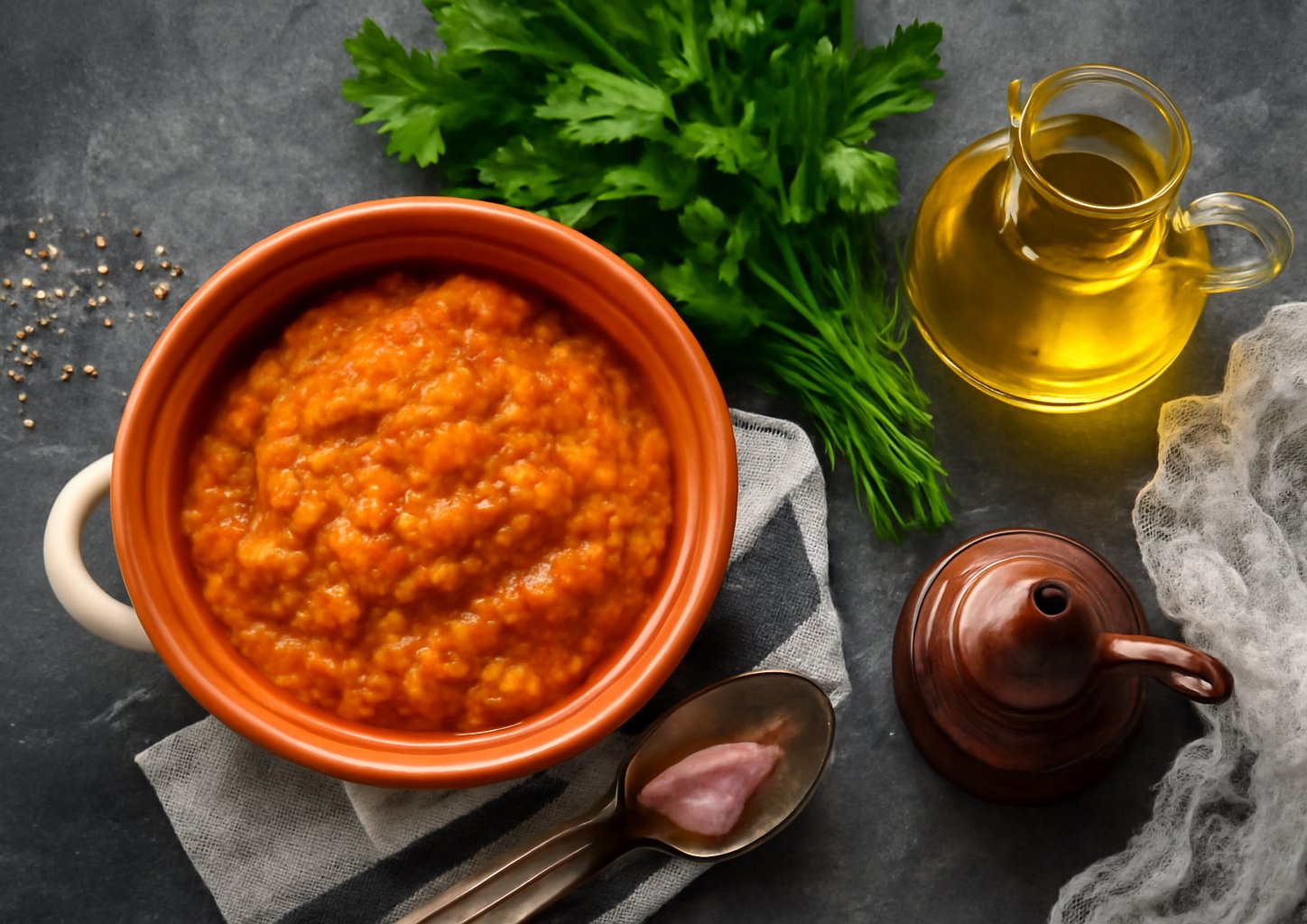 Икра из запечённых овощей в мультиварке