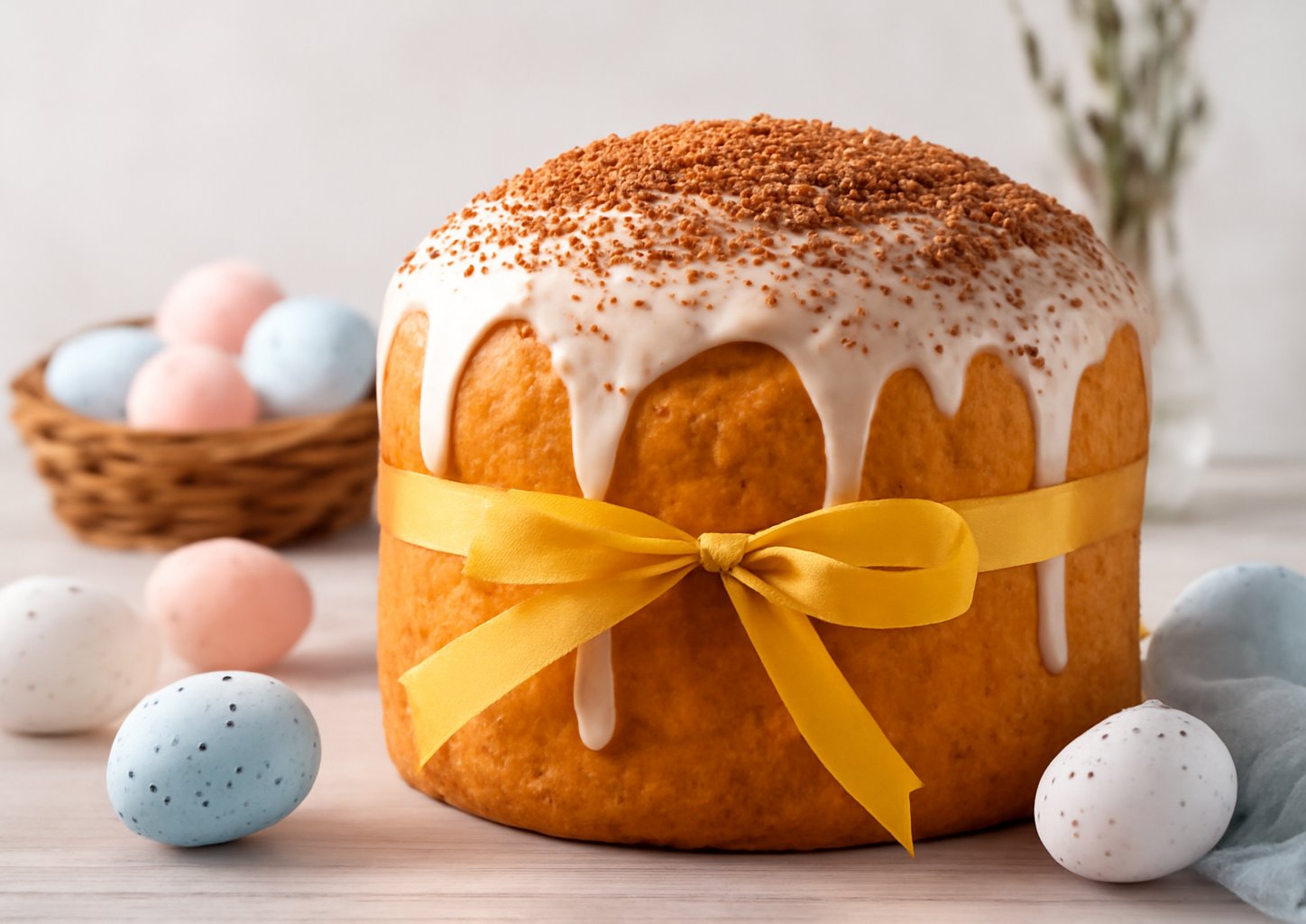 Сдобный кулич