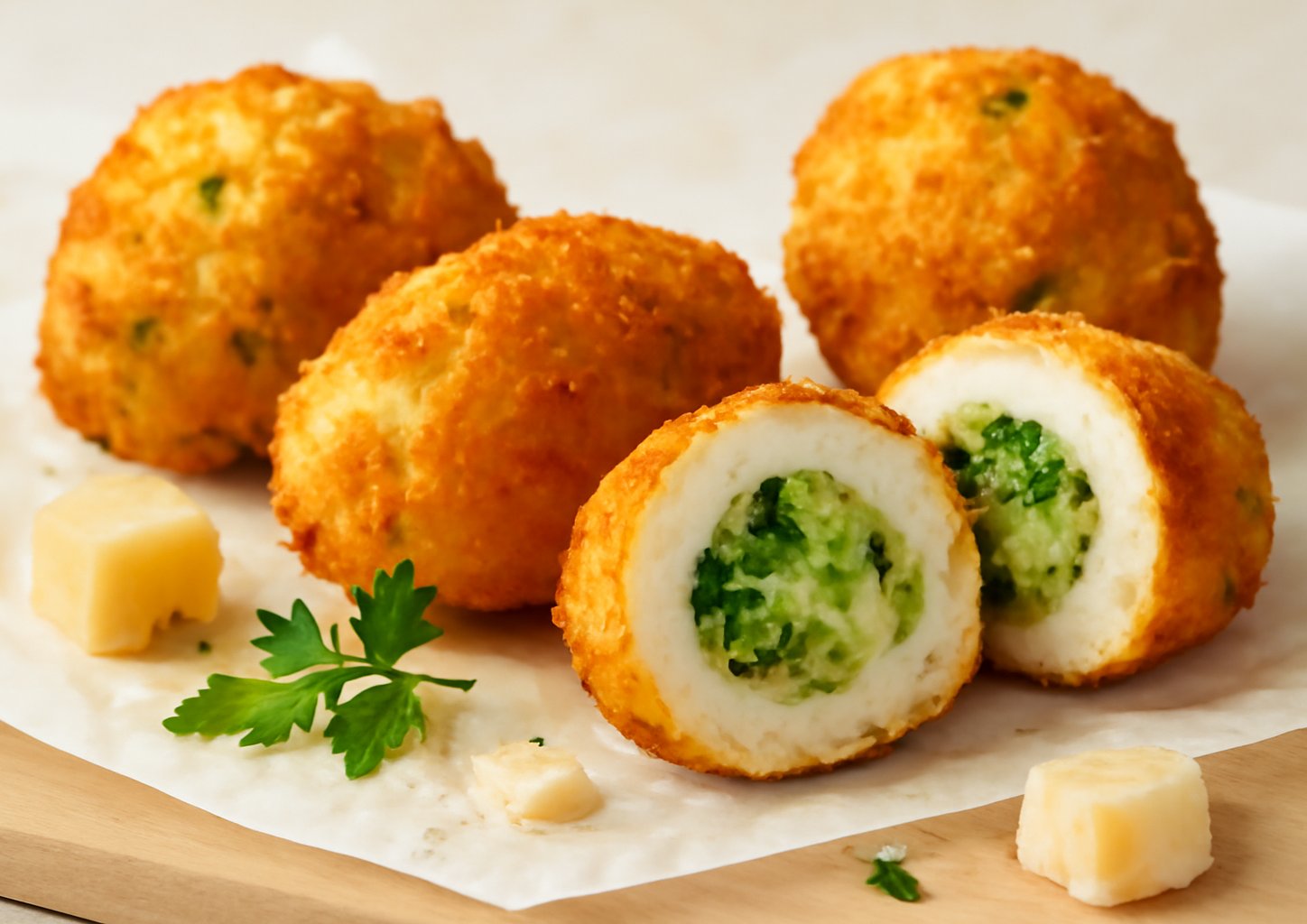 Зразы из индейки с сырной начинкой