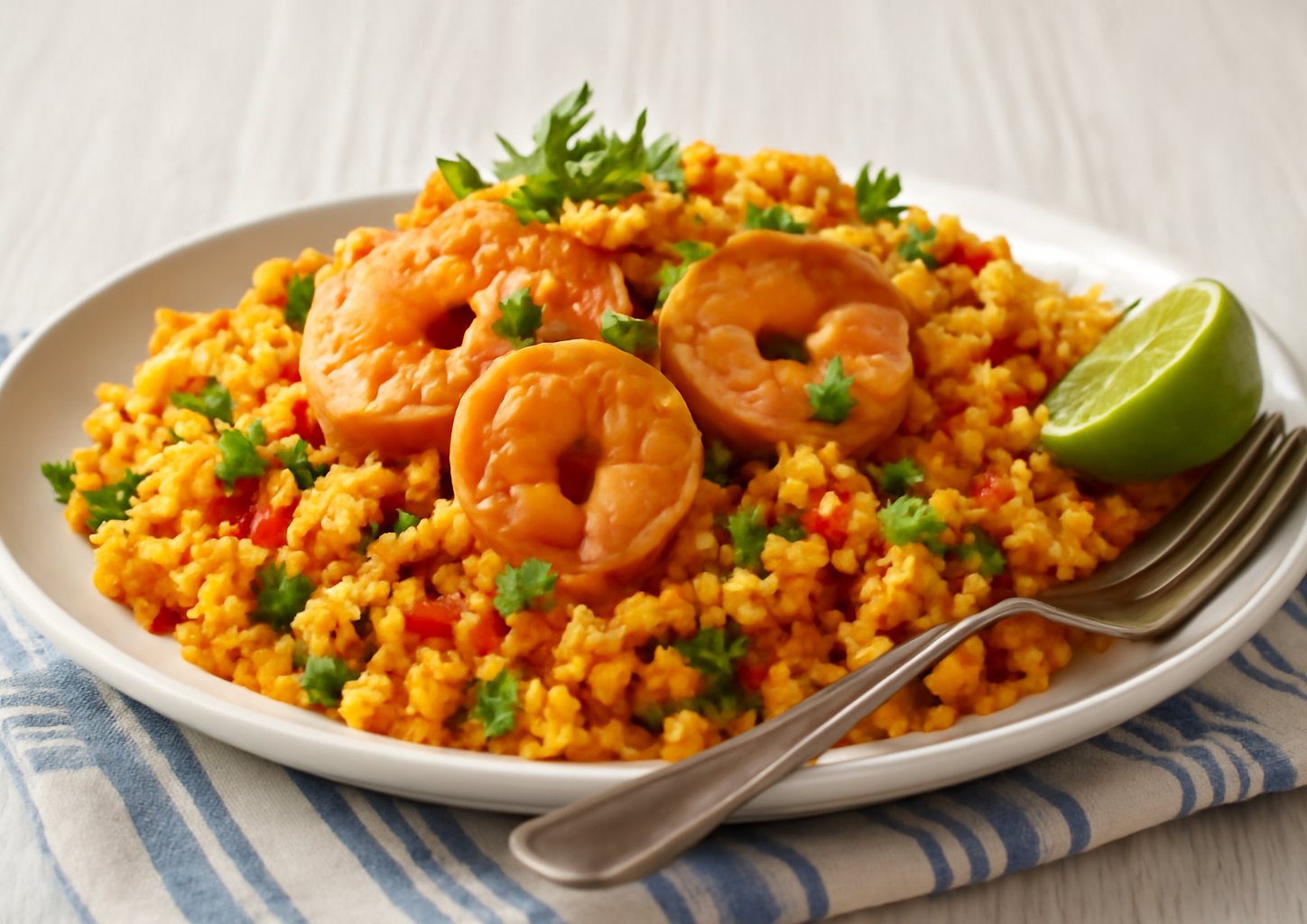 Паэлья с курицей