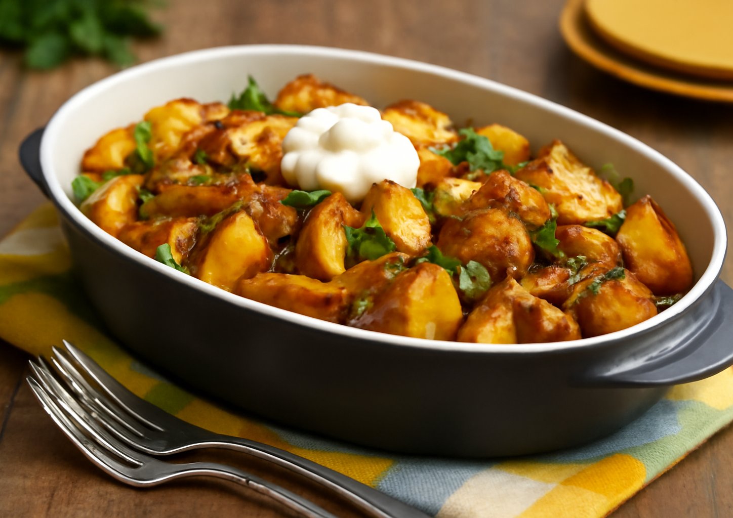 Жаркое из утки с грибами